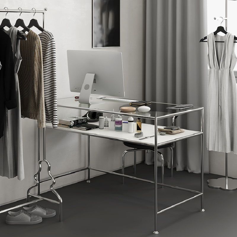 Modern Make-up Vanity Standing Glass Makeup Vanity for Bedroom