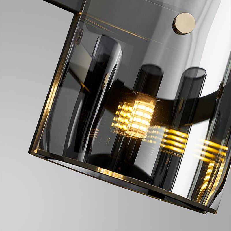 Modern Kitchen Island Lighting with Shape Island Lighting Glass 5 Light Island Lights