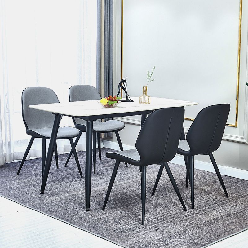 Sedia laterale contemporanea parsons sedia a bracciole opaco per brasserie