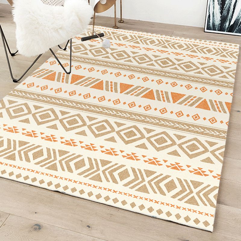 Victorian Area Rug National Pattern Carpet Polyester Washable Stain Resistant Rug for Home Decor