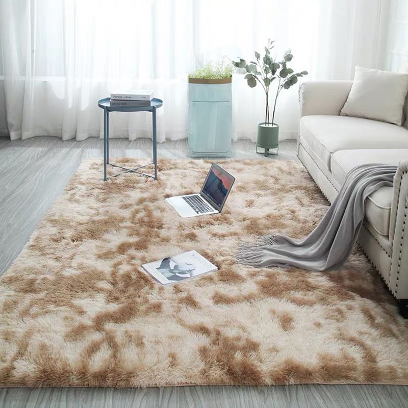 Comfort Meerkleurig Scandinavisch tapijt Polypropyleen Tie-Verven Tapijt Huisdiervriendelijk Wasbaar Antislip Rugkleed voor Decoratie