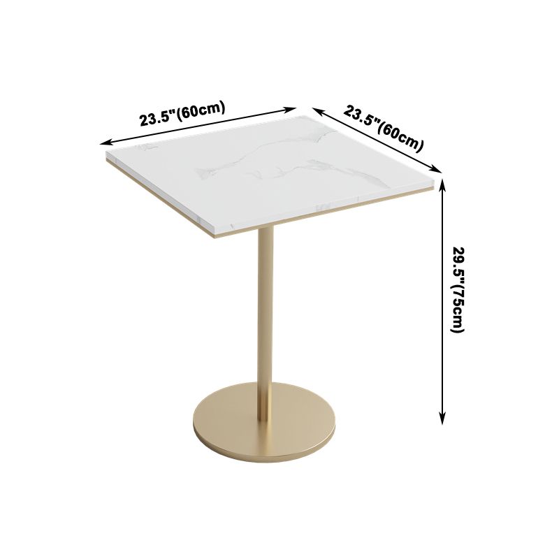 Marmeren meubelen Traditionele luxe eettafel voor eetkamer thuis