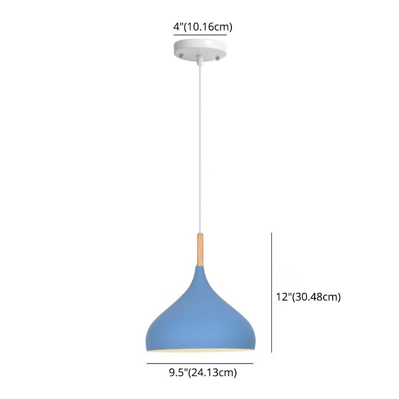 1 lumière en larme de larme suspendue