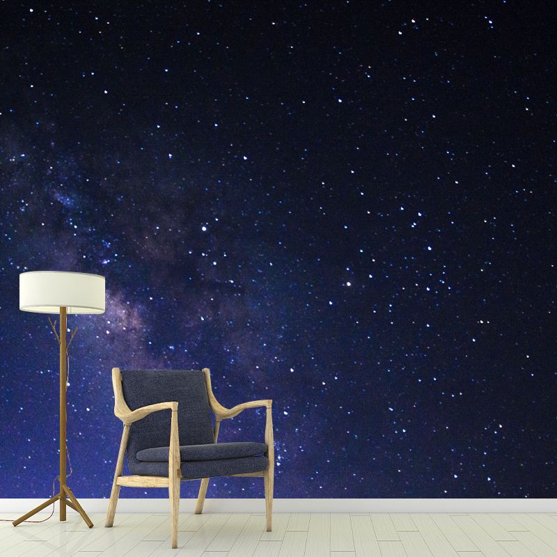Mysterious Outer Space Wall Covering for Living Room Water Resistant Wall Decor