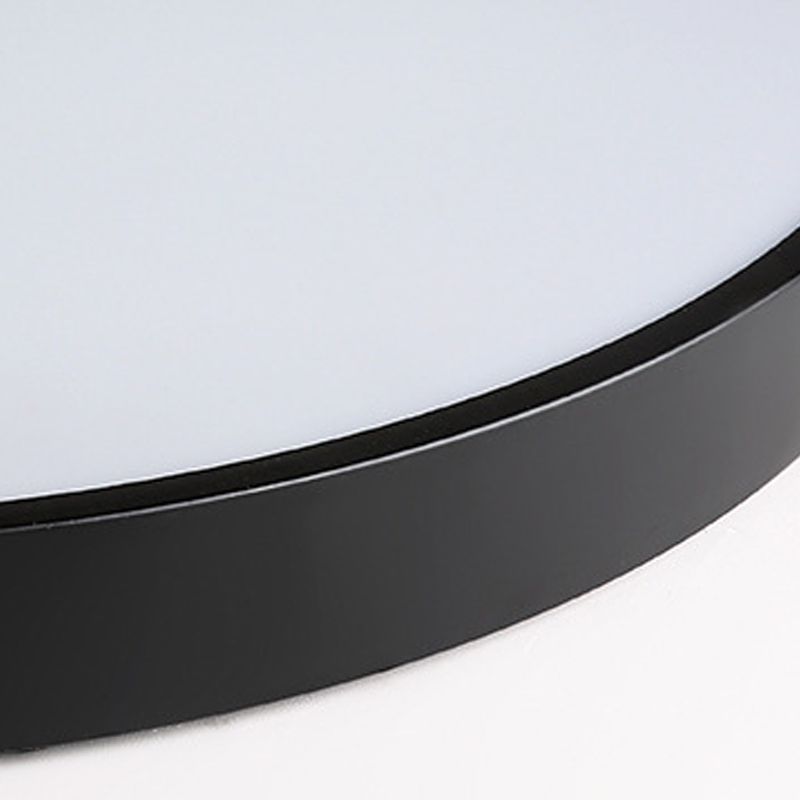 Plafonnier LED rond Simple et nordique, éclairage encastré pour chambre à coucher