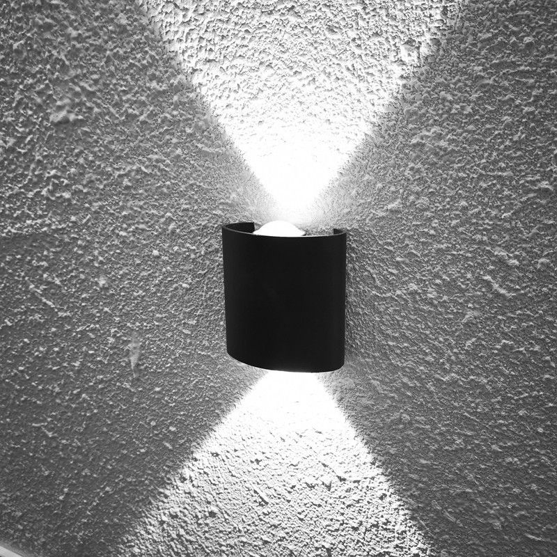 Multi Lights Wall Mount Light LED Wall Light with Metal Shade for Outdoor