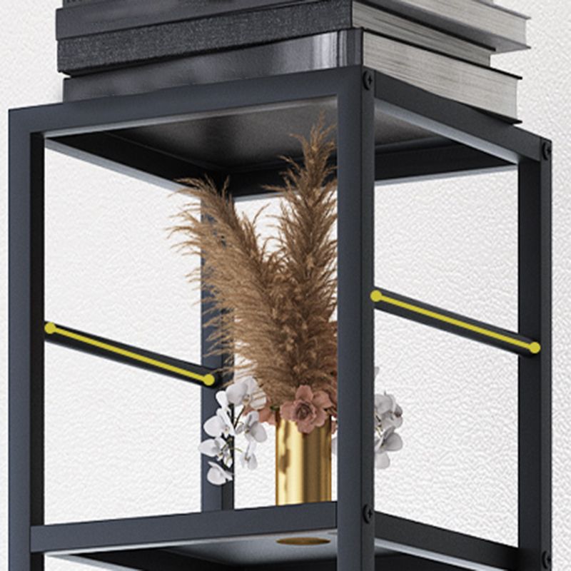 11.81"W Bookshelf Open Back Modern Style Bookcase for Home and Office