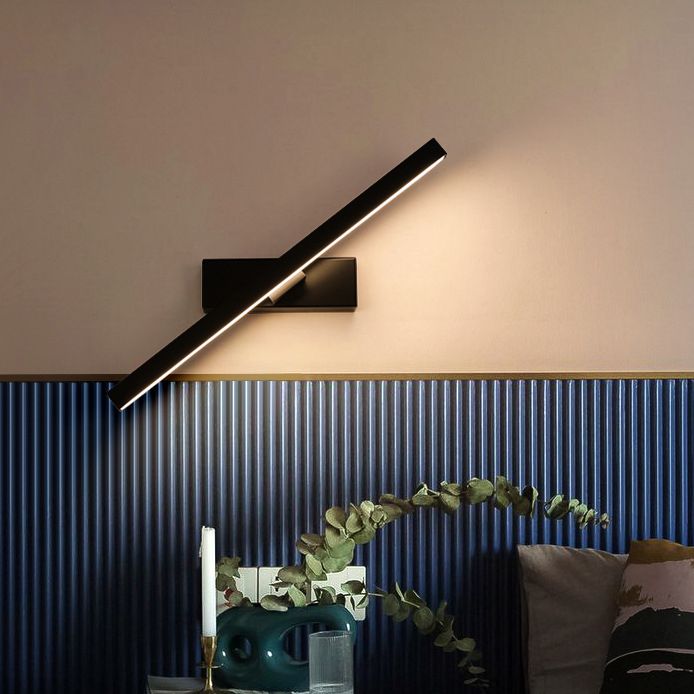 Sitting Room Wall Sconce Modern Metal Led Simple Wall Mounted Light Fixture