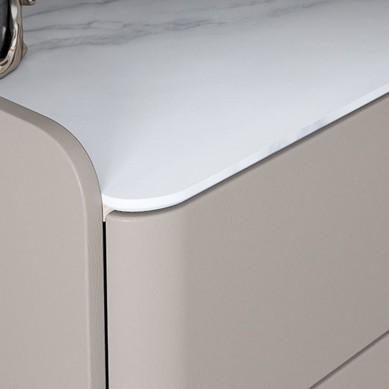 Classic Glam Storage Chest Stone Dresser with 8/9 Drawers , 15.6-inch Width