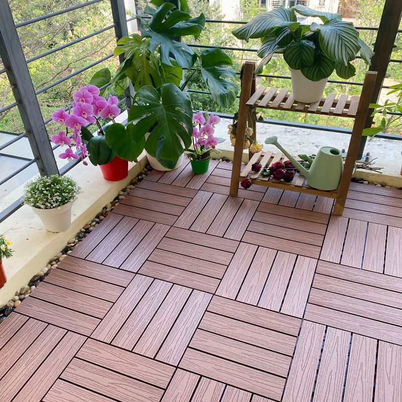 Interlocking Decking Tiles Waterproof Decking Tiles for Indoor and Outdoor