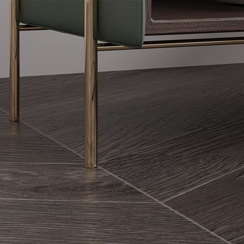 1-Drawer 1-Shelf Accent Table Nightstand 20.47" Tall Stone Nightstand