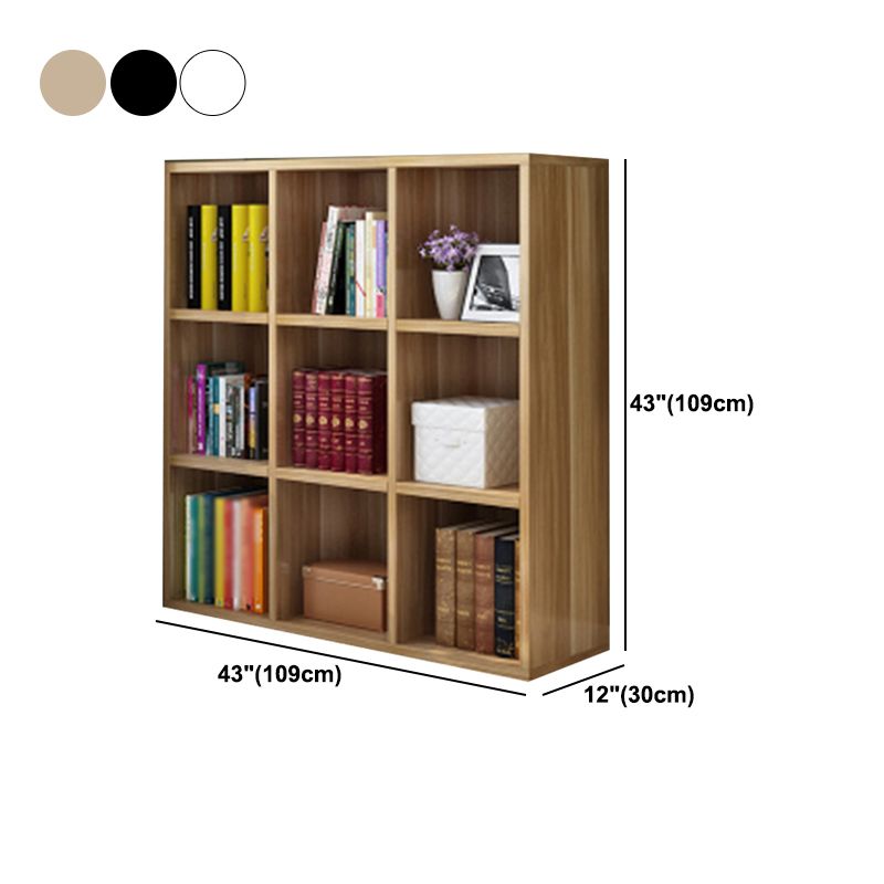 Manufactured Wood Standard Bookshelf Scandinavian Bookshelf for Study Room