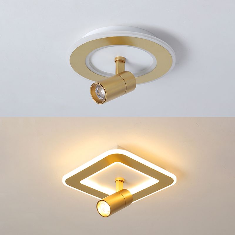 Illuminazione a soffitto modernista a 2 teste con faretti Plafoniere a LED da incasso