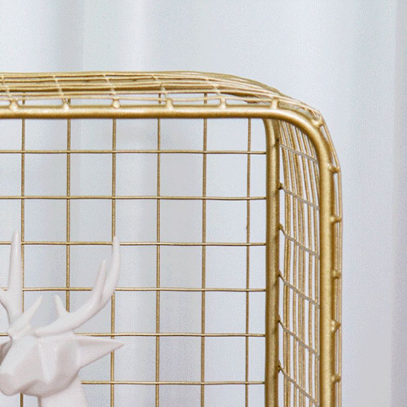 Metal Standard Bookshelf Closed Back Industrial Bookcase with Shelves