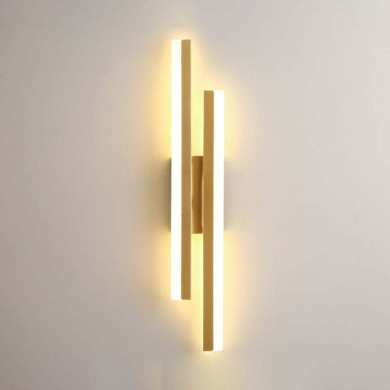 Einfachheit Metall Wandleuchte moderne geometrische Wandleuchte Leuchten für Schlafzimmer