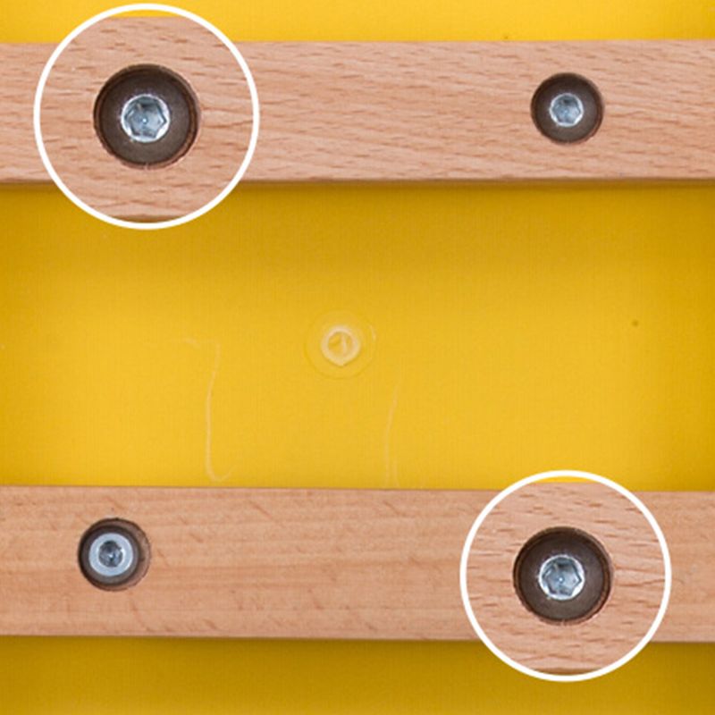 Contemporary Style Stool 4 Legs Wood Counter Stool for Home Use