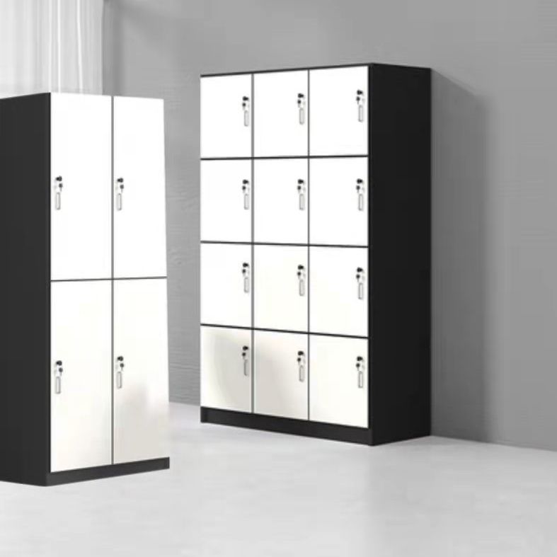 Engineered Wood Hinged Door Storage Cabinet Contemporary Cabinet for Bathroom