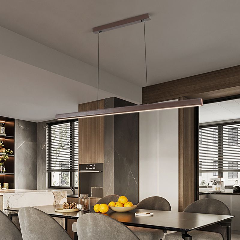 Luce nordica di lusso moderno lussuoso LED Isola sospesa Isola Light per sala da pranzo