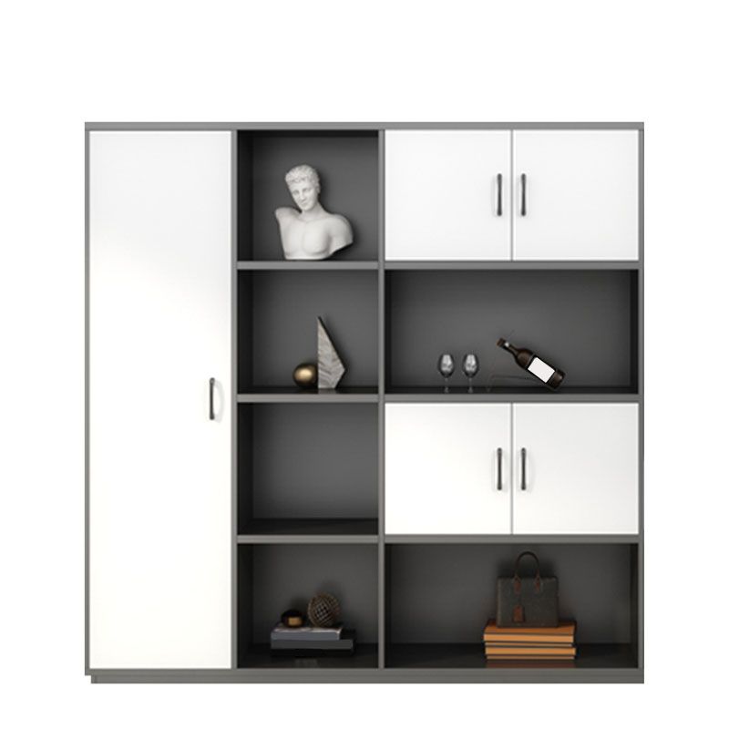Storage Contemporary File Cabinet Engineered Wood Vertical Filing Cabinet