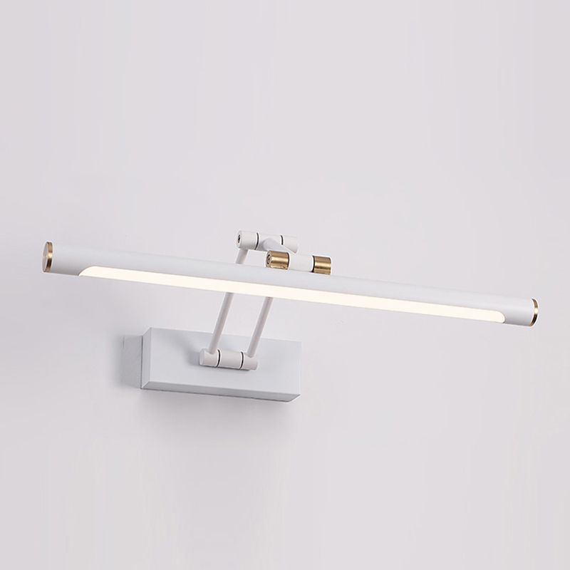 Funzione da parete da parete lineare moderna 1 Funzione illuminazione da parete a specchio leggero