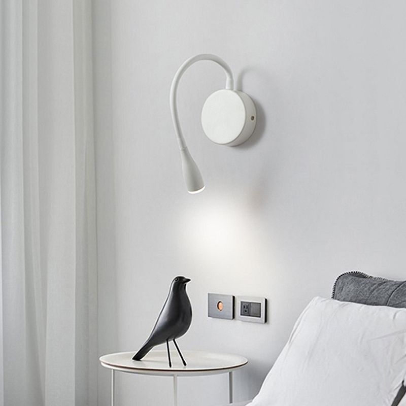 Nordische moderne Wandhalterung helles Schlafzimmer Einfache flexible LED -Wandlampenlampenvorrichtung
