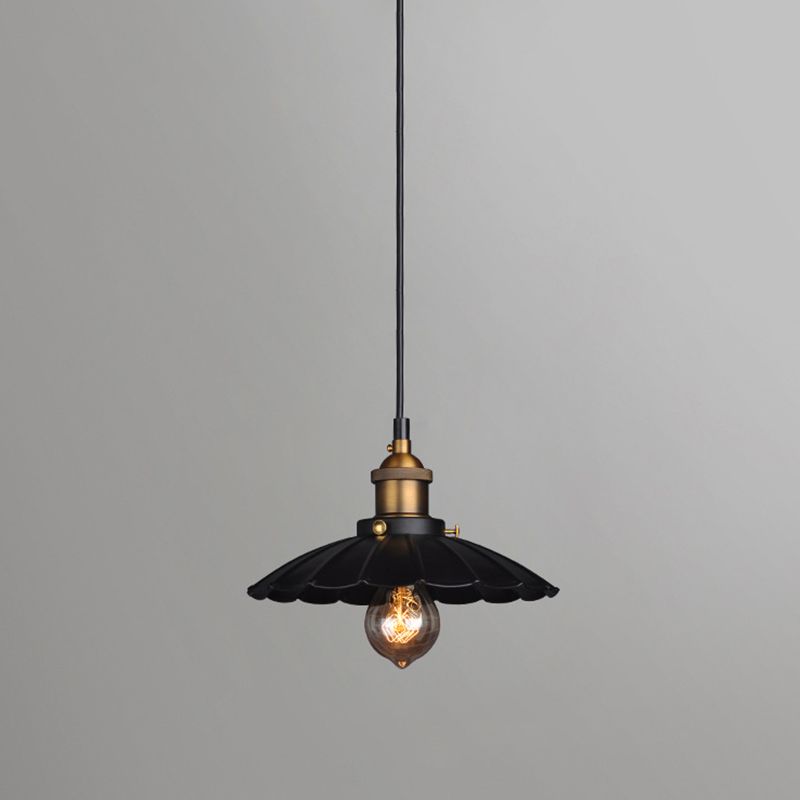Conical Hanging Light Fixture Industrial Style Pendant Ceiling Light