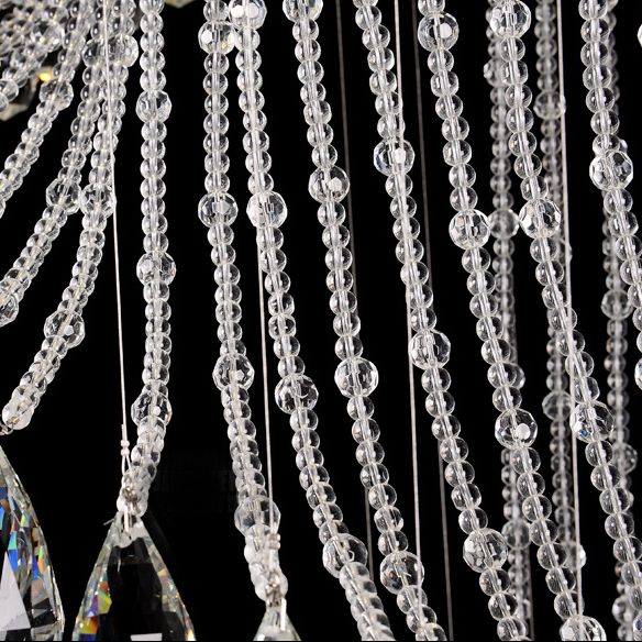 Molecular Pendant Chandelier Modern Luxury Style Crystal Hanging Light