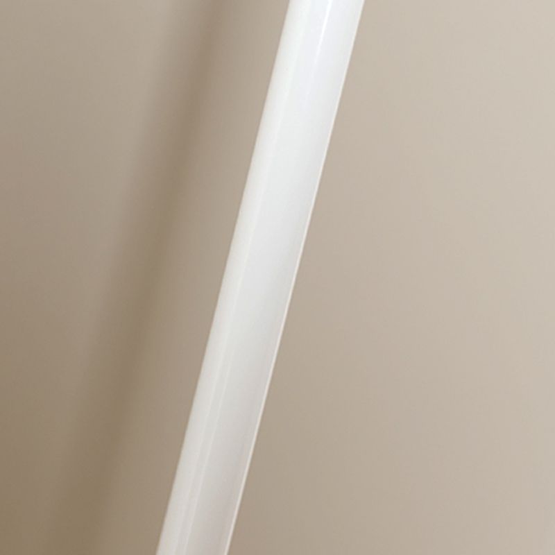 Lampada da pavimento a forma lineare contemporanea in metallo lampada da pavimento singolo