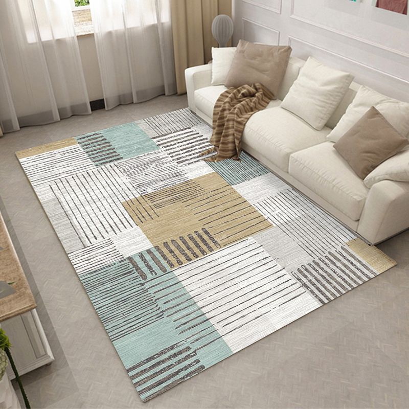 Lichtbruine modern tapijt gemengd dierendood wasbaar binnenvleed voor woning voor huisdecoratie