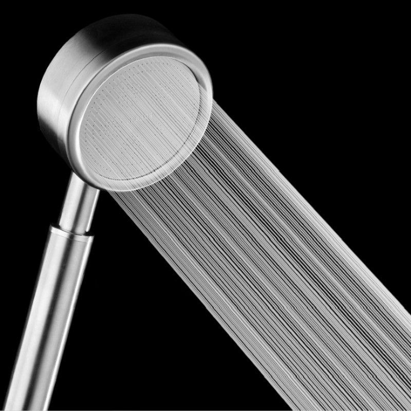 Stainless Steel Shower Head Modern Style Shower Head with Round Shape