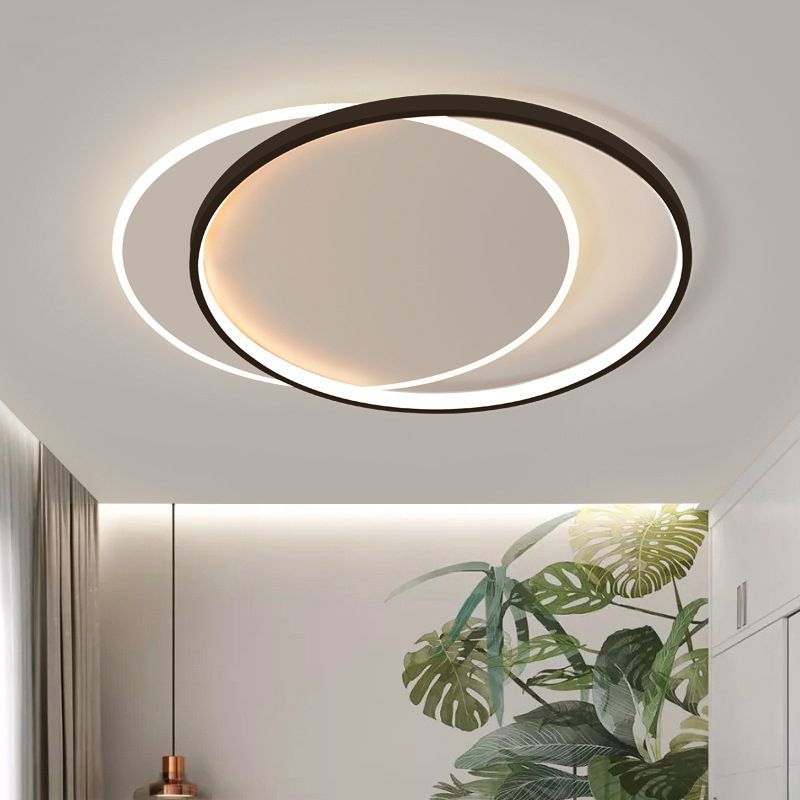 19,5 Pollici Wide Nordic Simplicity LED Soffitto Light Interrking Cerchi Home Decorativi Illuminazione Fissaggio