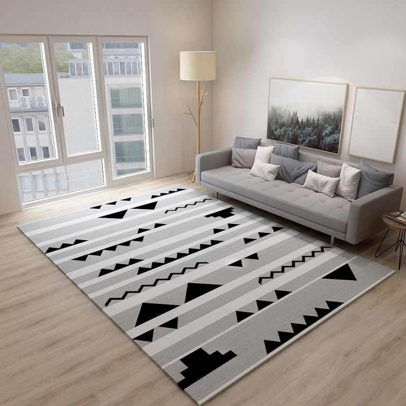 Tappeto classico tappeto tribale multicolore senza soluzione di saluti