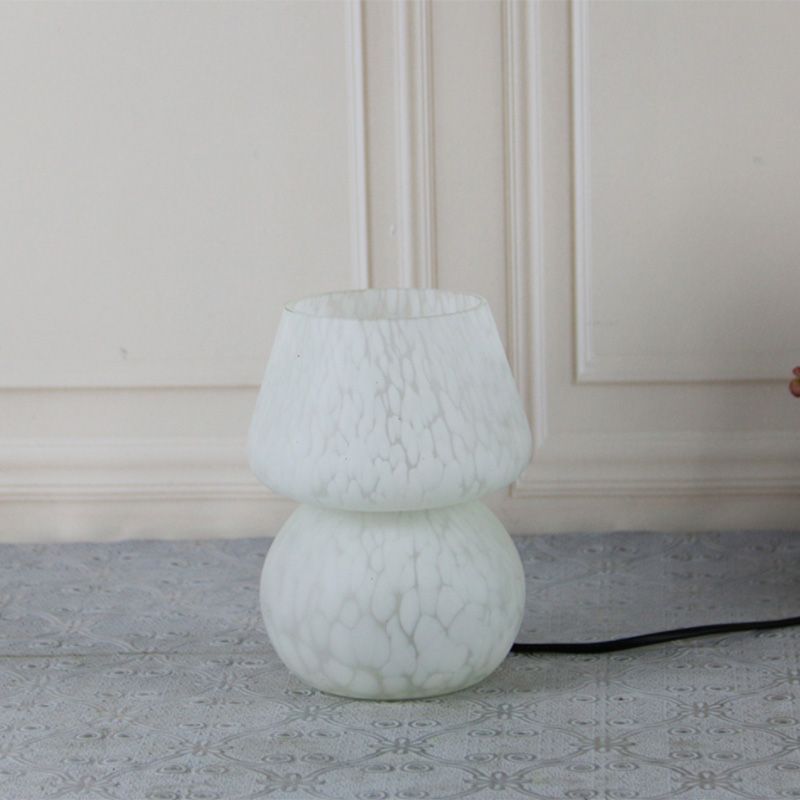 Champignon schaduw glas tafel licht modern 1 lamp nachtstandaardlamp voor slaapkamer