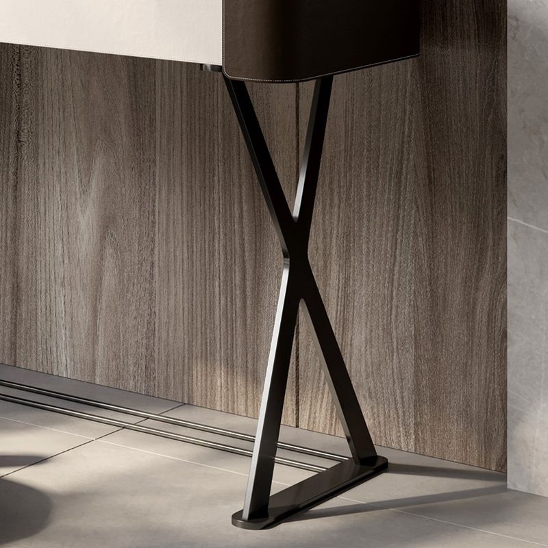 Glam 2-Drawer Vanity Table and Stool Set Slate Top Vanity Dressing Table Set