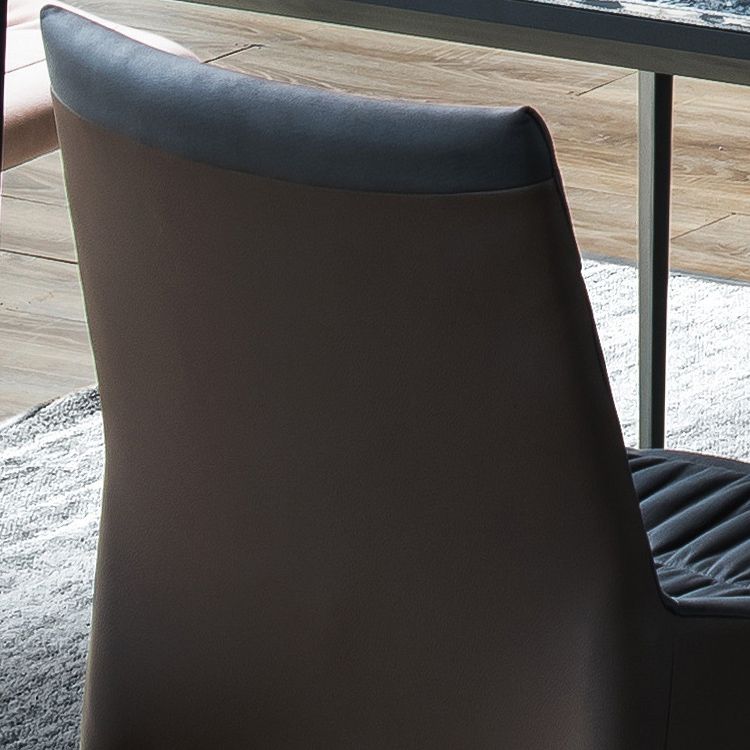 Home Dining Room Arm Chair Black Legs Upholstered Dining Chair