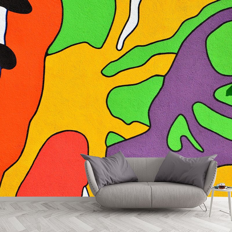 Mural Wallpaper Abstract Illustration Environment Friendly Bedroom Wall Mural