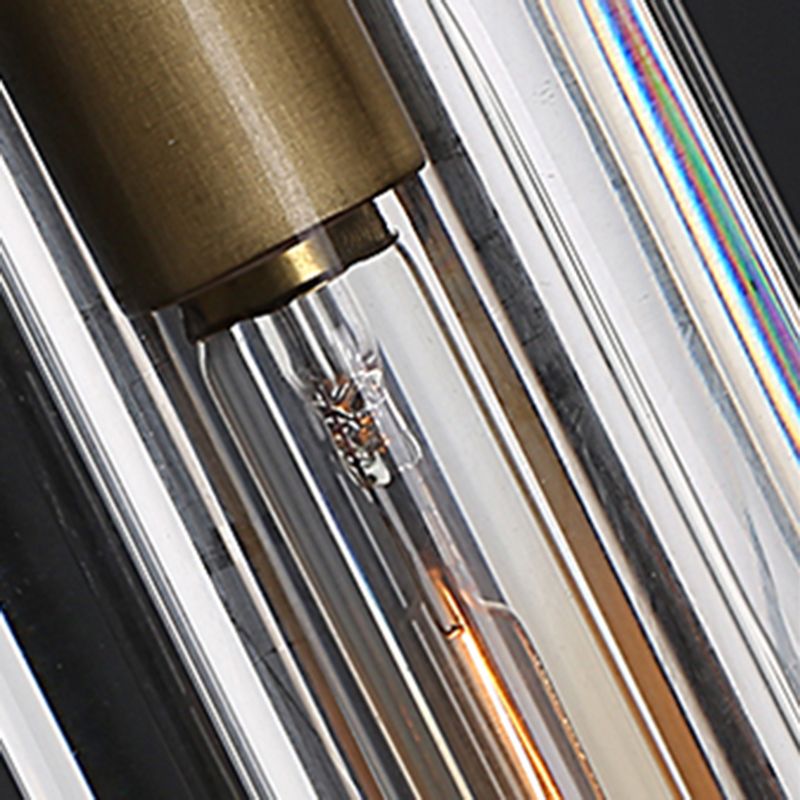 Crystal Pendante Light Modern Style Smoke Grey Pendant lampe Pice pour le salon