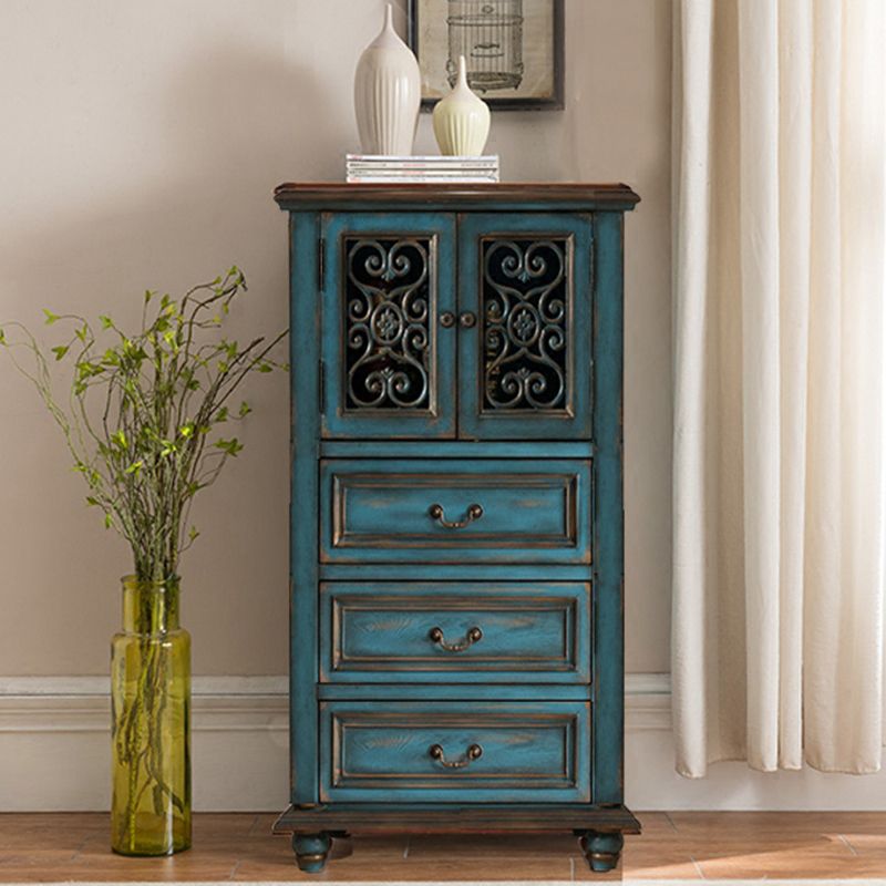 15.6-inch Width Solid Wood Storage Chest Traditional Dresser