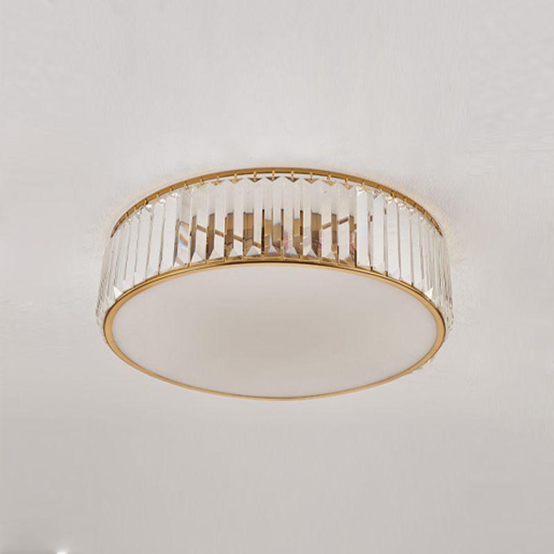 Éclairage de plafond encastré en cristal, plafonniers modernes pour salon