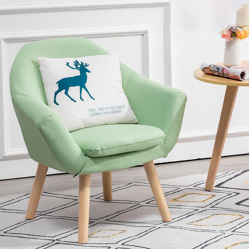 Linen Chair 28.7" L x 24.8" W x 30" H Arms Included Chair for Living Room