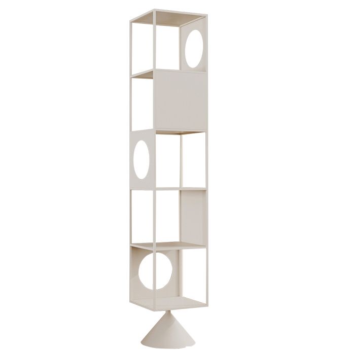 Modern Standard Book Shelf Metal Open Shelf Bookcase with Shelves for Home Office