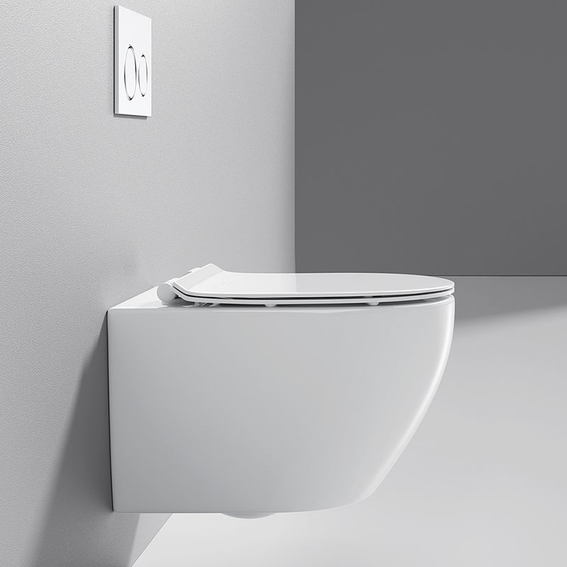 Modern Wall Mount Toilet Bowl One-Piece Urine Toilet for Bathroom