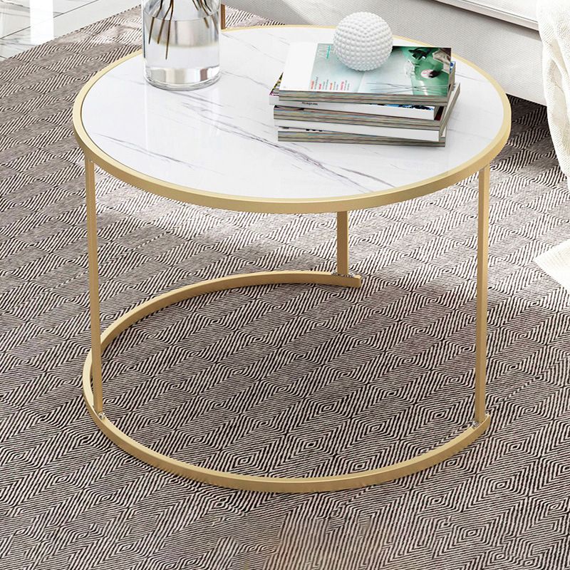 2 Piece Bunching Tables Solid Wood Coffee Table for Living Room