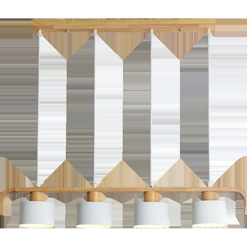 Moderno isola a sospensione a soffitto in legno colore della stanza per interni