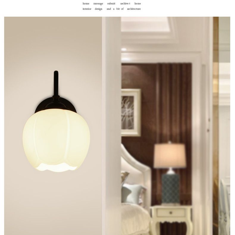 Gooseneck Wall Light Sconce Industrial Style Glass 1 Light Sconces