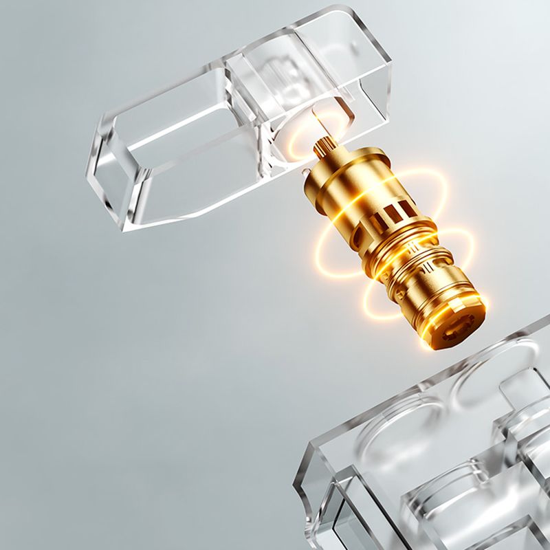 Digital Display Shower System Brass 2 Shower Heads Shower Set