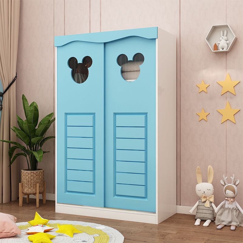 Artificial Wood Hanging Clothes Rack Matte Hanging Clothes Rack