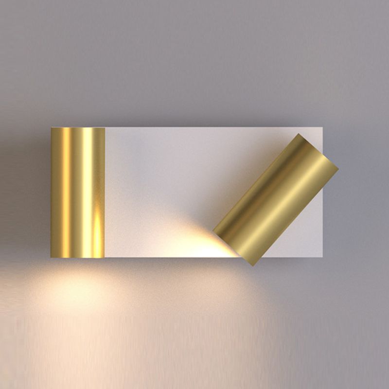 Geometric Wall Lighting Modern Metal 1 Light Wall Mount Lamp for Bedroom