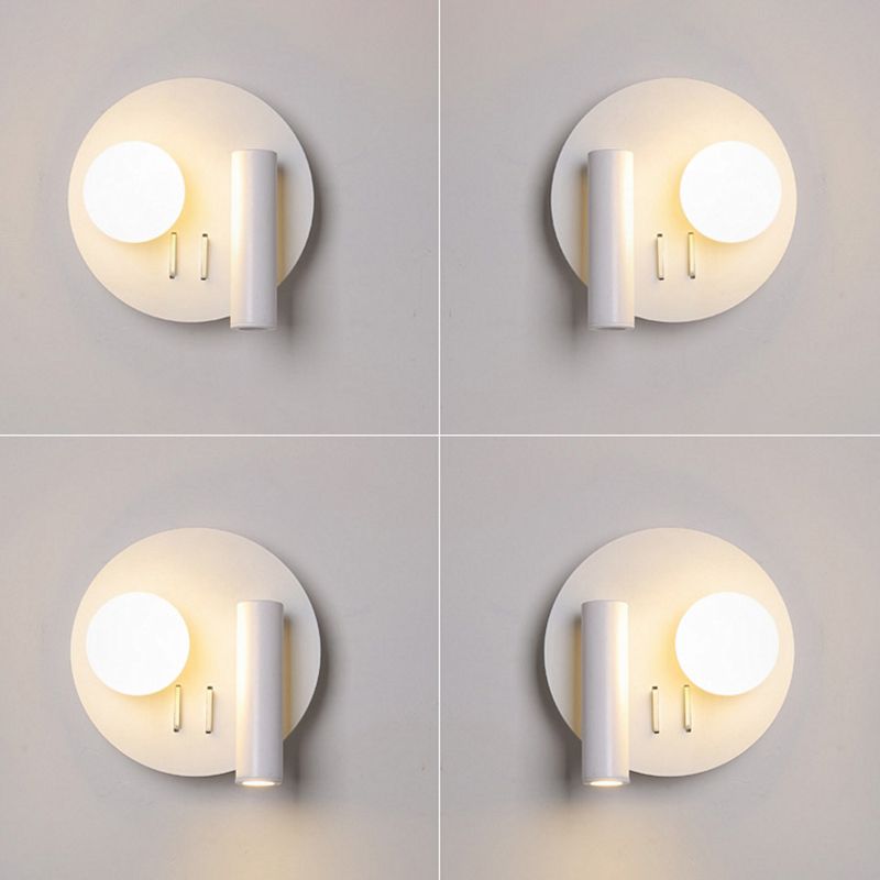 Modern Simplicity Style Bedside Reading Lamp Spotlight Design LED Wall Sconce for Bedroom