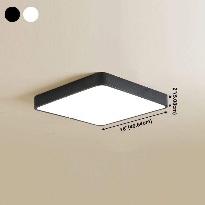 Geometry Simplicity Flush Mount Ceiling Lighting Fixture LED Ceiling Mounted Lights